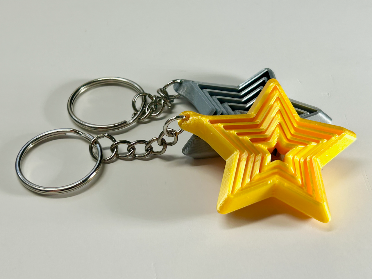 Star fidget keychain!