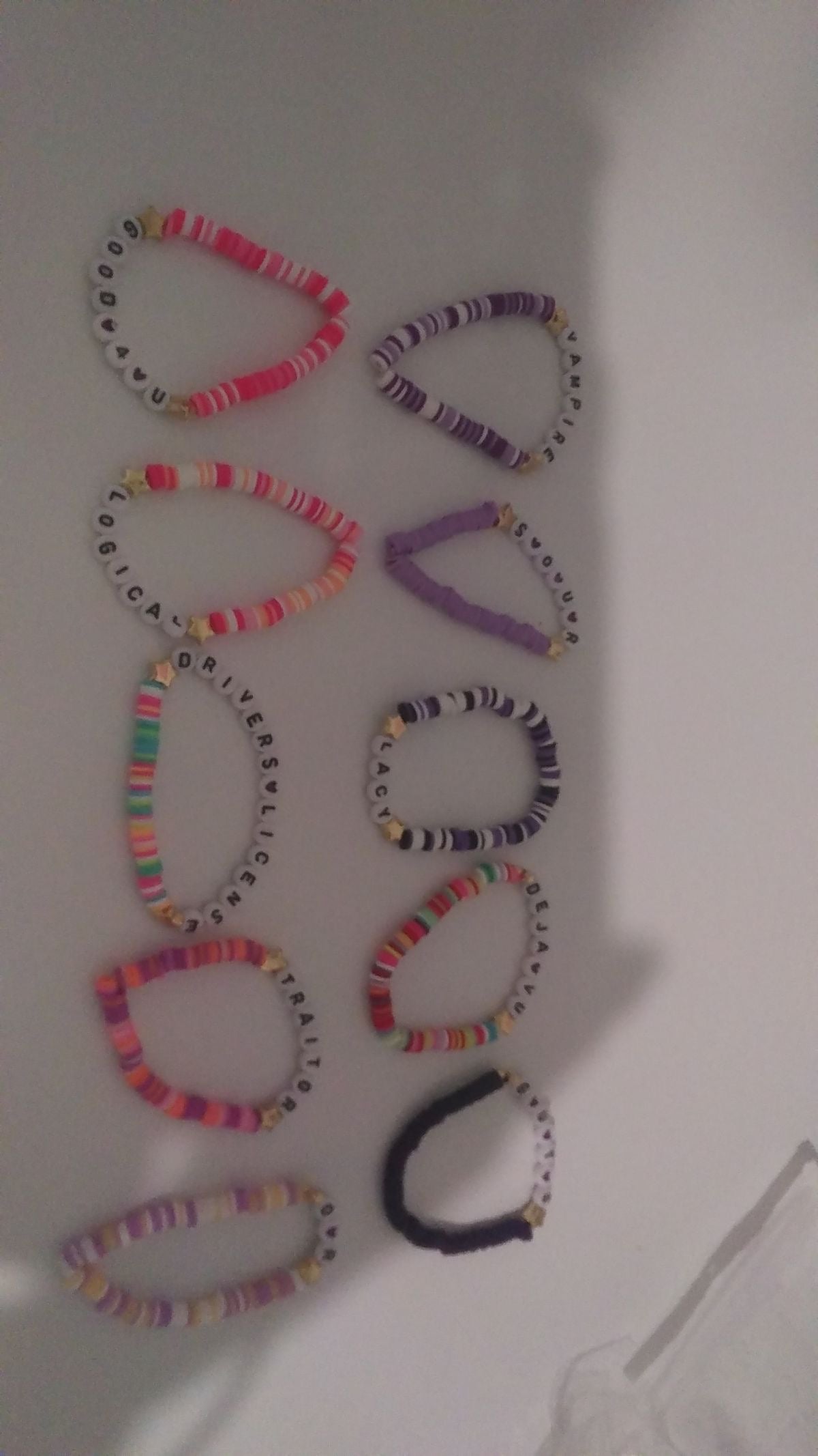 Olive Rodrigo bracelets